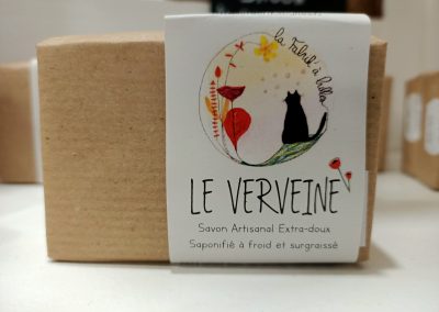 Savon artisanal Le verveine