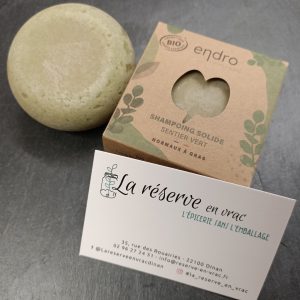 Shampoing solide Endro cheveux normaux à gras