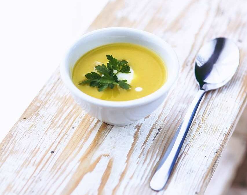 Velouté de pois cassés coco